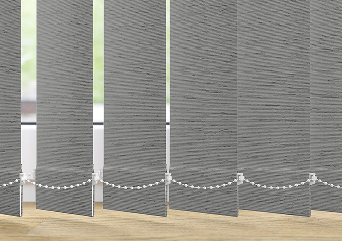 Mikardo (Blackout), Grigio - Vertical Blind Slats - Image 3